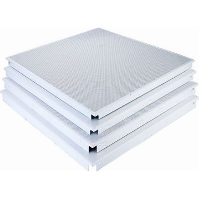 खरीदें आसान स्थापना एल्यूमीनियम छत पैनल 300x300mm / 600x600mm online manufacture