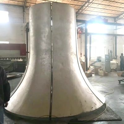 हाइपरबोलिक बिल्डिंग फीचर सजावट के लिए अनुकूलित एकल या डबल वक्र एल्यूमीनियम मिश्र धातु पैनल